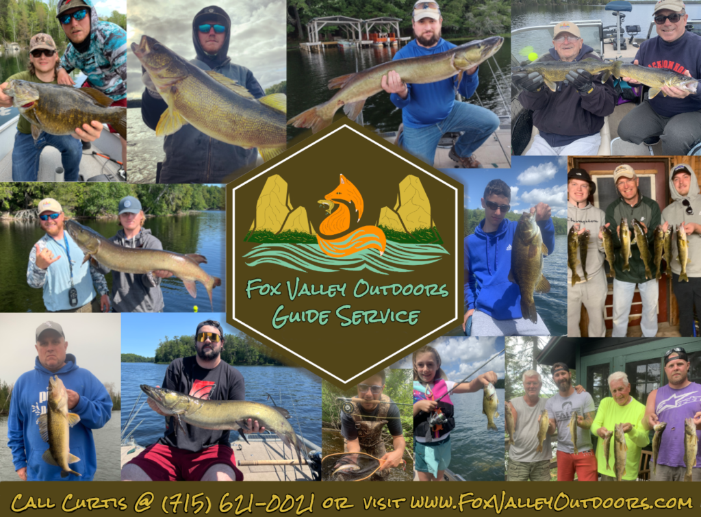 Fox Valley Outdoors Guide Service Vilas County Northwoods fishing guide